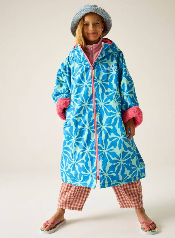 REGATTA Junior Waterproof Changing Robe 9-13 Years